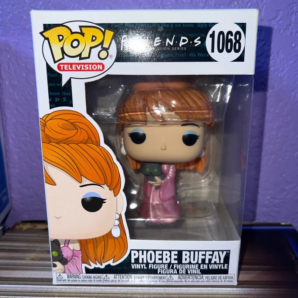 Pop Television Figure in Pink Dress